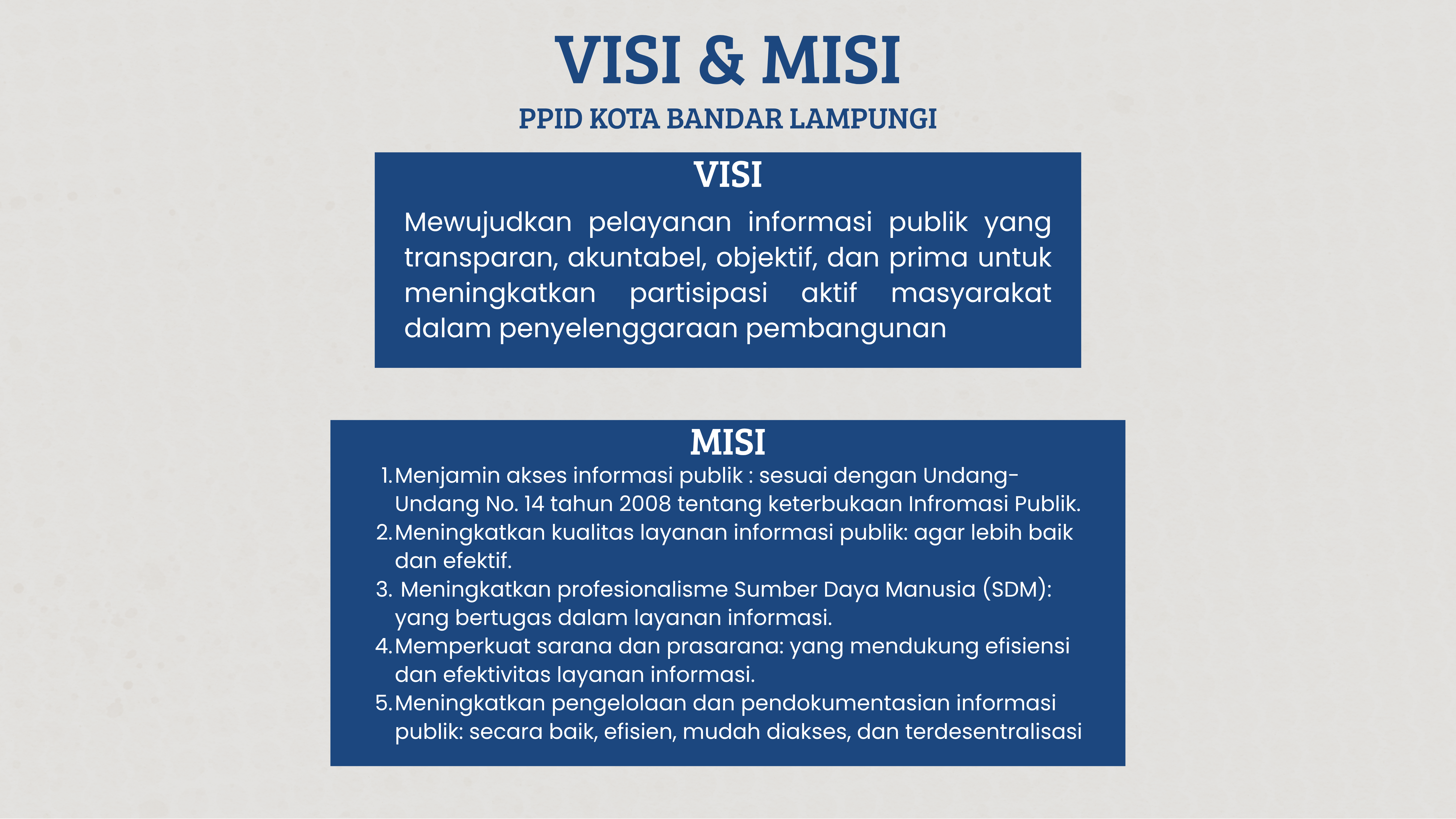 Visi- Misi